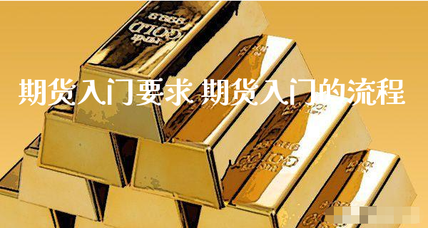 期货入门要求 期货入门的流程_https://www.xyskdbj.com_期货手续费_第1张
