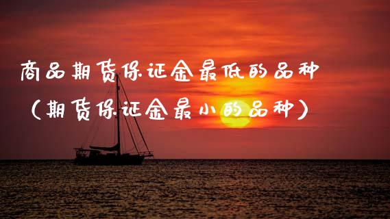 商品期货保证金最低的品种（期货保证金最小的品种）_https://www.xyskdbj.com_期货学院_第1张