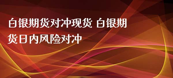 白银期货对冲现货 白银期货日内风险对冲_https://www.xyskdbj.com_期货平台_第1张