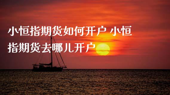 小恒指期货如何开户 小恒指期货去哪儿开户_https://www.xyskdbj.com_原油行情_第1张