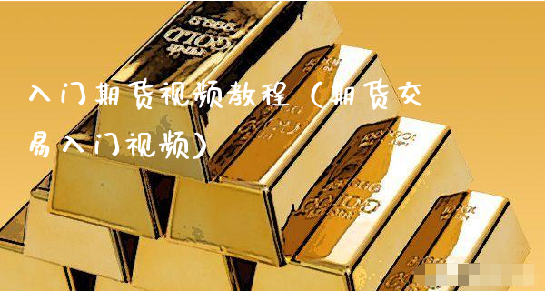 入门期货视频教程（期货交易入门视频）_https://www.xyskdbj.com_原油行情_第1张